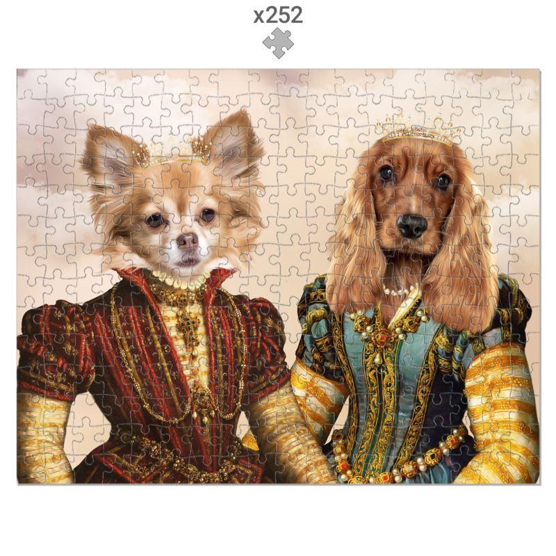 Pet Portraits | The Princesses: Custom Pet Puzzle | Paw & Glory