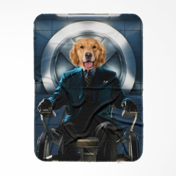 Mutant Professor Custom Pet Blanket | Personalized Pet Gift | Paw & Glory
