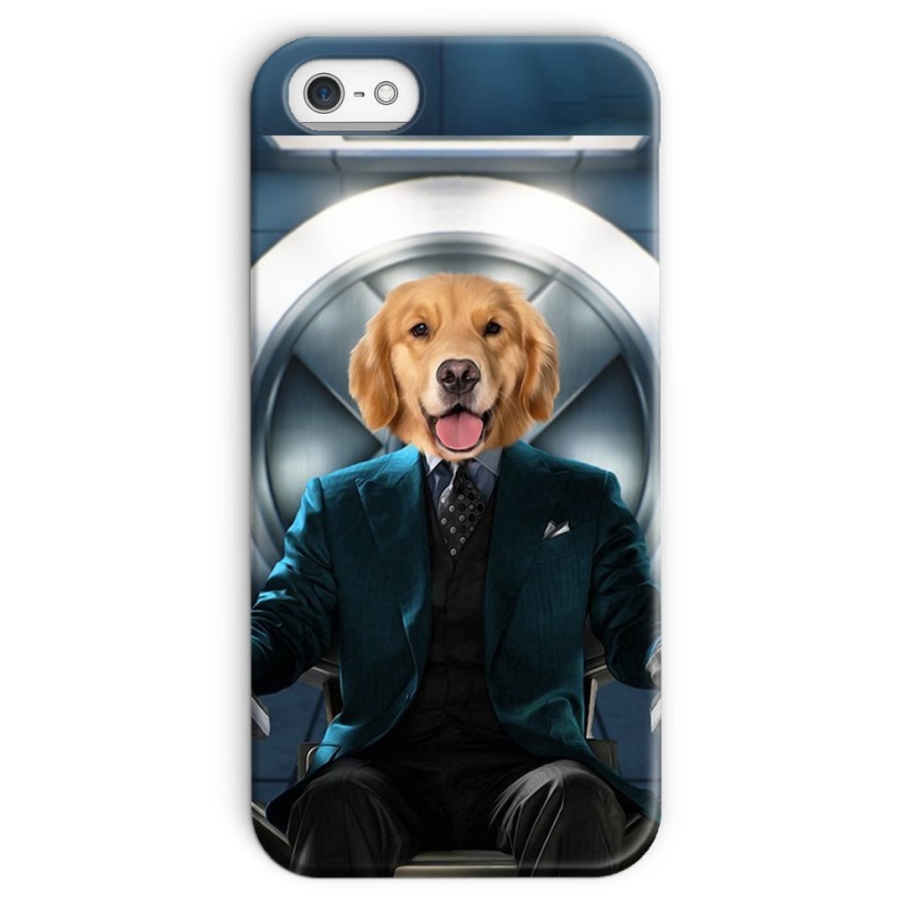 The Professor (X - Men Inspired): Custom Pet Phone Case - Paw & Glory - Dog Portraits - Pet Portraits