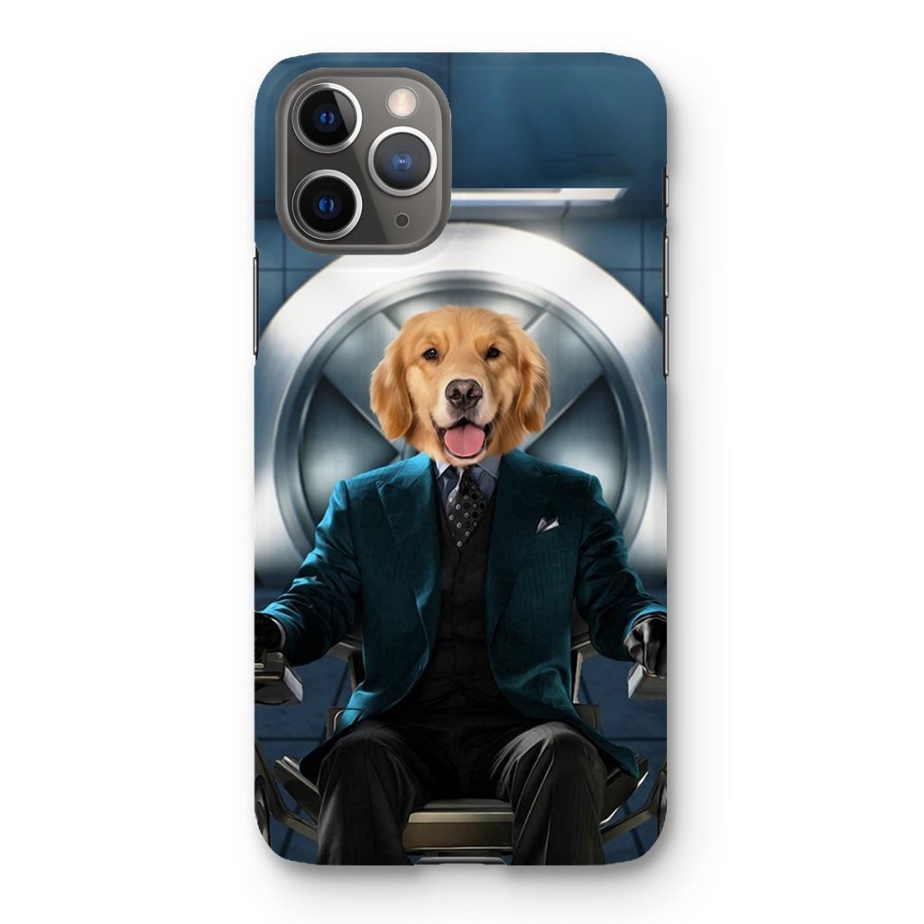 The Professor (X - Men Inspired): Custom Pet Phone Case - Paw & Glory - Dog Portraits - Pet Portraits