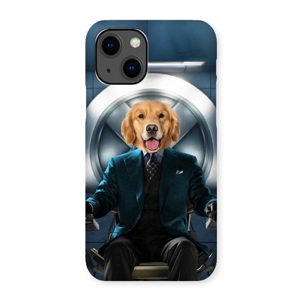 The Professor (X - Men Inspired): Custom Pet Phone Case - Paw & Glory - Dog Portraits - Pet Portraits