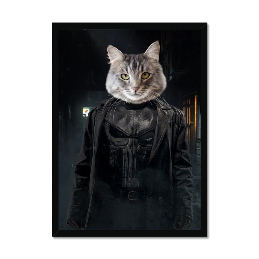Pet Portraits | The Punisher: Custom Pet Portrait | Paw & Glory