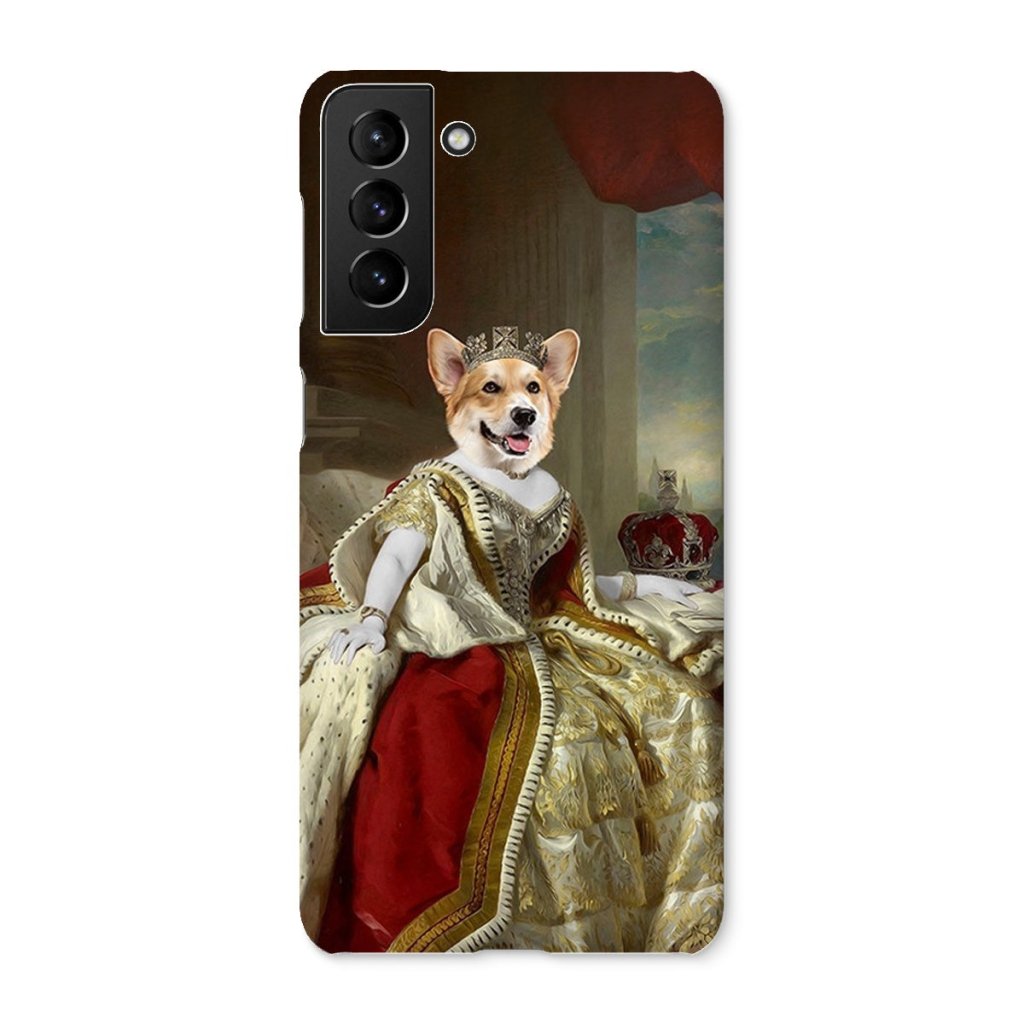 Pet Portraits | The Queen: Custom Pet Phone Case | Paw & Glory