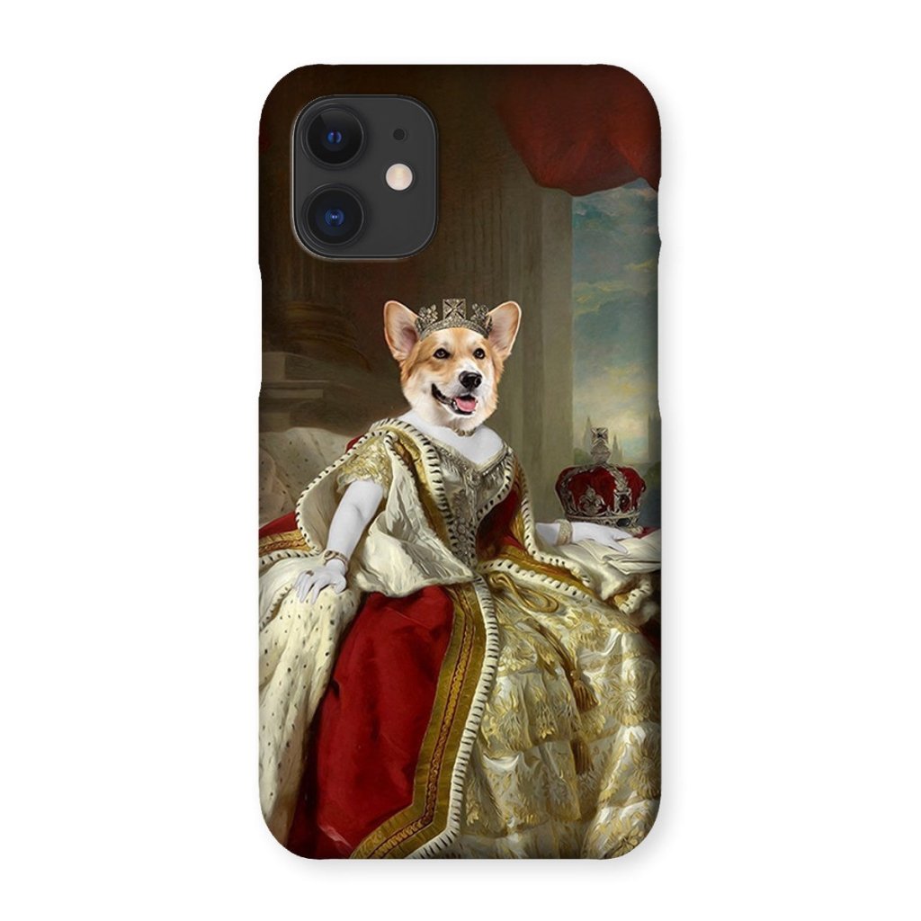 Pet Portraits | The Queen: Custom Pet Phone Case | Paw & Glory