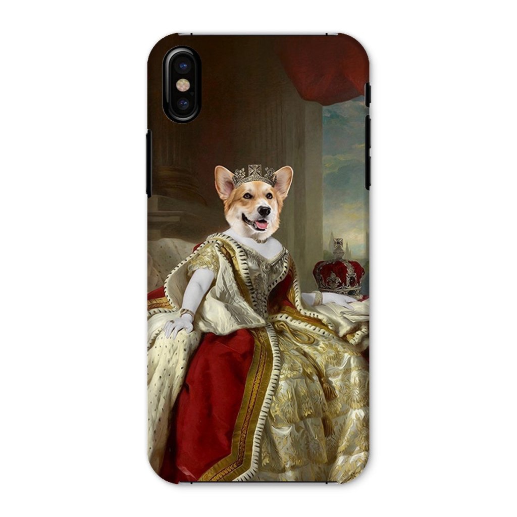 Pet Portraits | The Queen: Custom Pet Phone Case | Paw & Glory