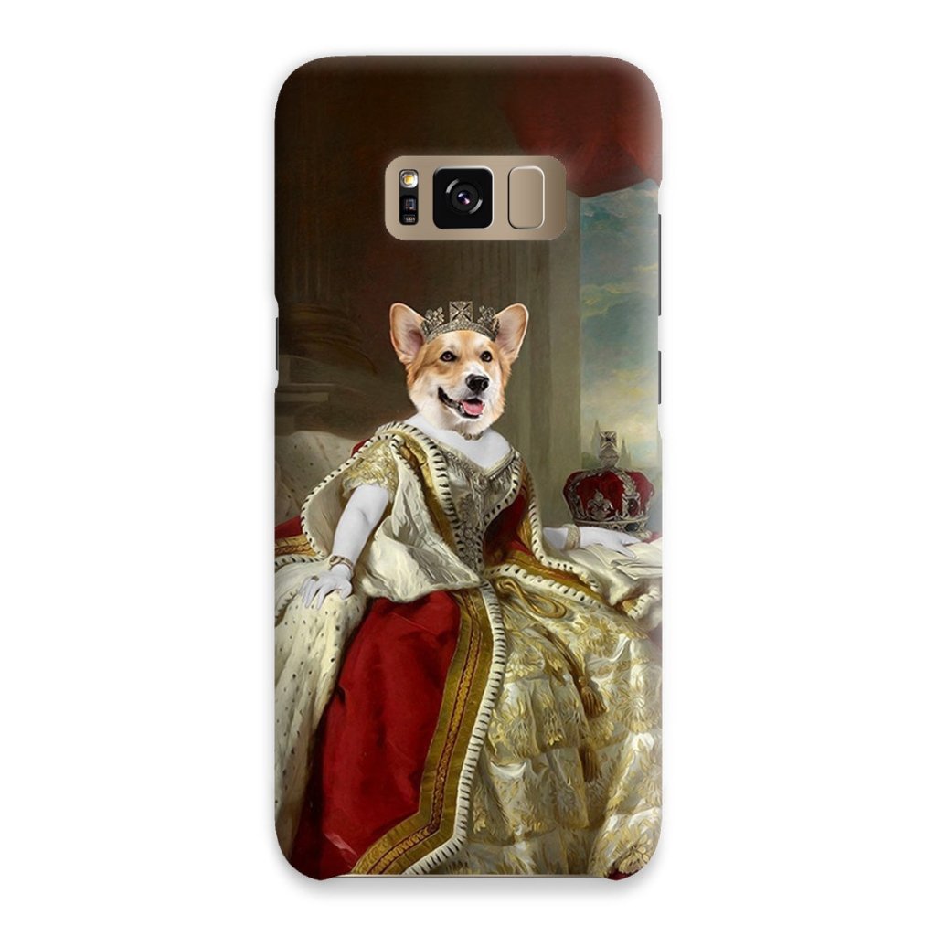 Pet Portraits | The Queen: Custom Pet Phone Case | Paw & Glory