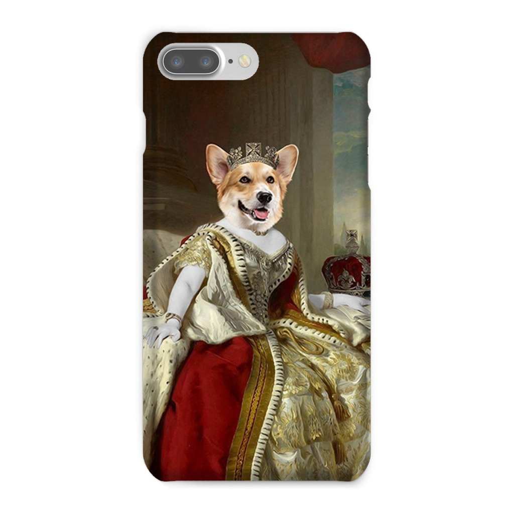 Pet Portraits | The Queen: Custom Pet Phone Case | Paw & Glory
