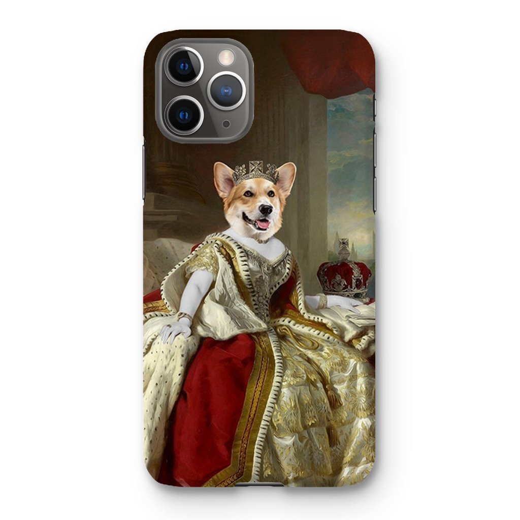 Pet Portraits | The Queen: Custom Pet Phone Case | Paw & Glory