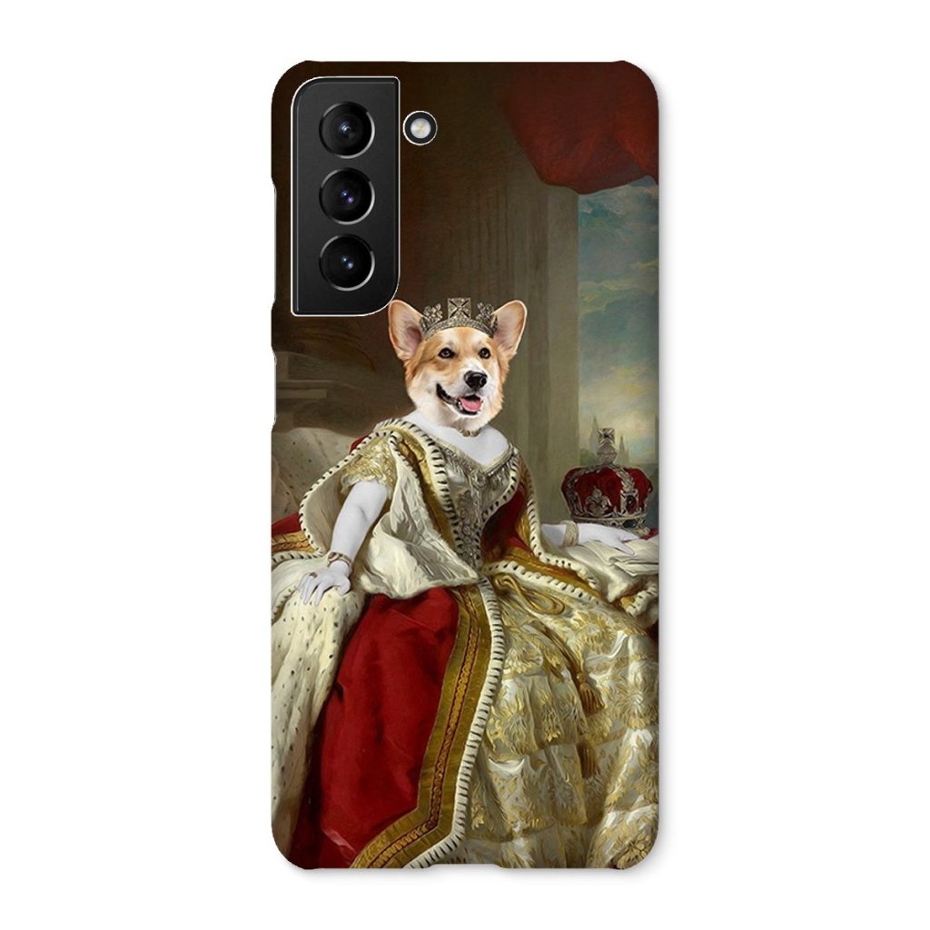 Pet Portraits | The Queen: Custom Pet Phone Case | Paw & Glory