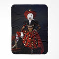 The Queen Of Hearts: Custom Pet Blanket
