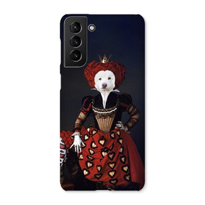 The Queen Of Hearts: Custom Pet Phone Case - Paw & Glory - Dog Portraits - Pet Portraits