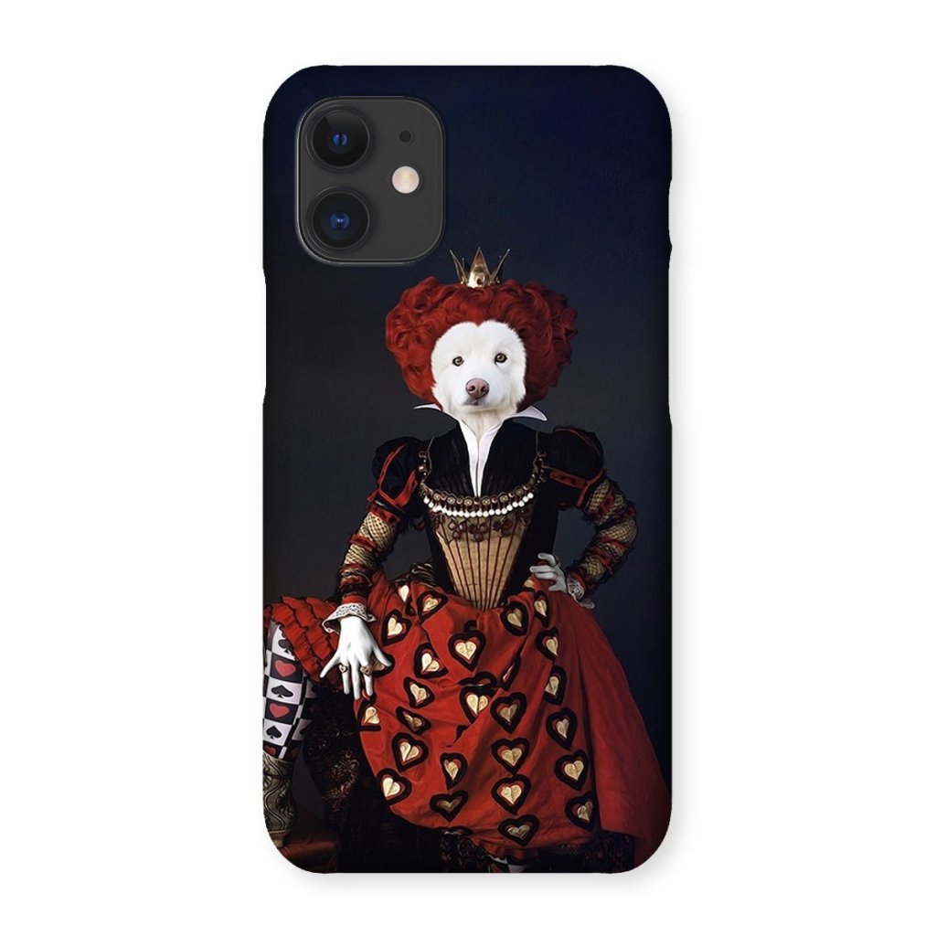 Pet Portraits | The Queen Of Hearts: Custom Pet Phone Case | Paw & Glory