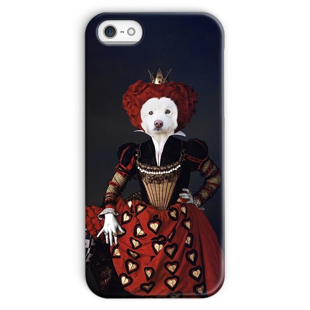 Pet Portraits | The Queen Of Hearts: Custom Pet Phone Case | Paw & Glory