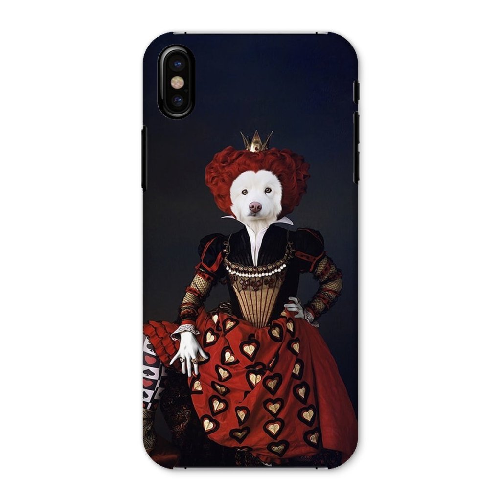 The Queen Of Hearts: Custom Pet Phone Case - Paw & Glory - Dog Portraits - Pet Portraits