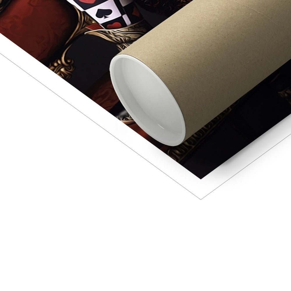 Pet Portraits | The Queen Of Hearts: Custom Pet Poster | Paw & Glory