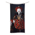 The Queen Of Hearts: Custom Pet Towel