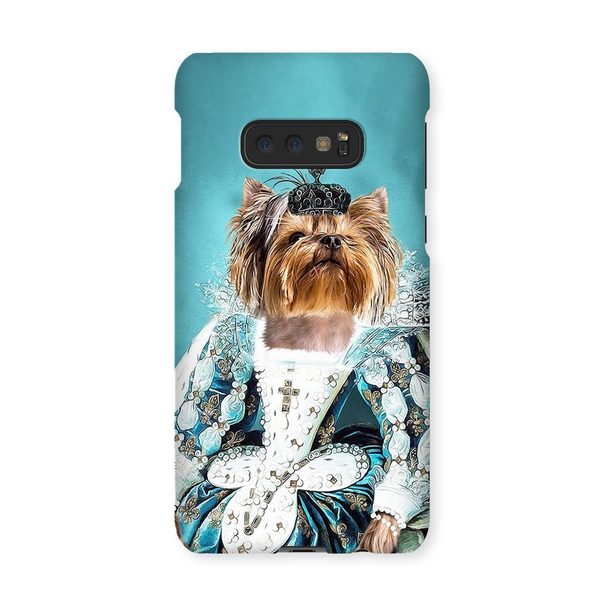 Pet Portraits | The Queen Regent: Custom Pet Phone Case | Paw & Glory