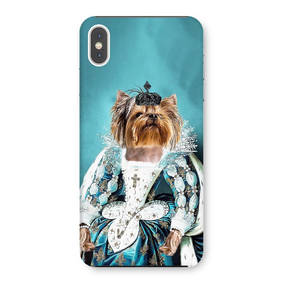 Pet Portraits | The Queen Regent: Custom Pet Phone Case | Paw & Glory