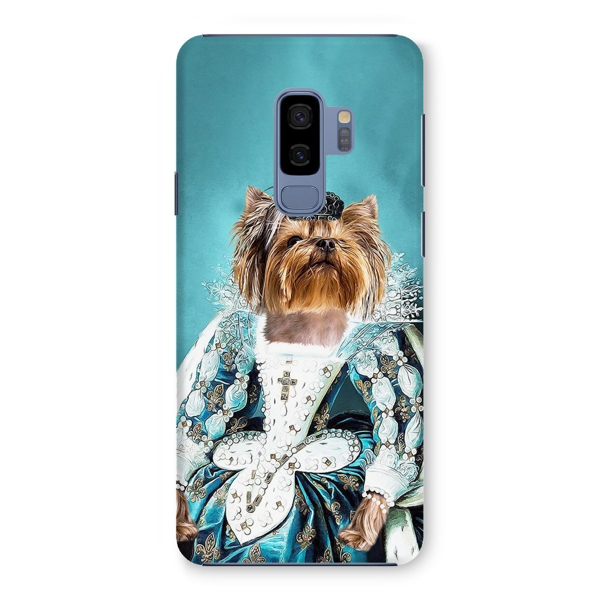 The Queen Regent: Custom Pet Phone Case - Paw & Glory - Dog Portraits - Pet Portraits