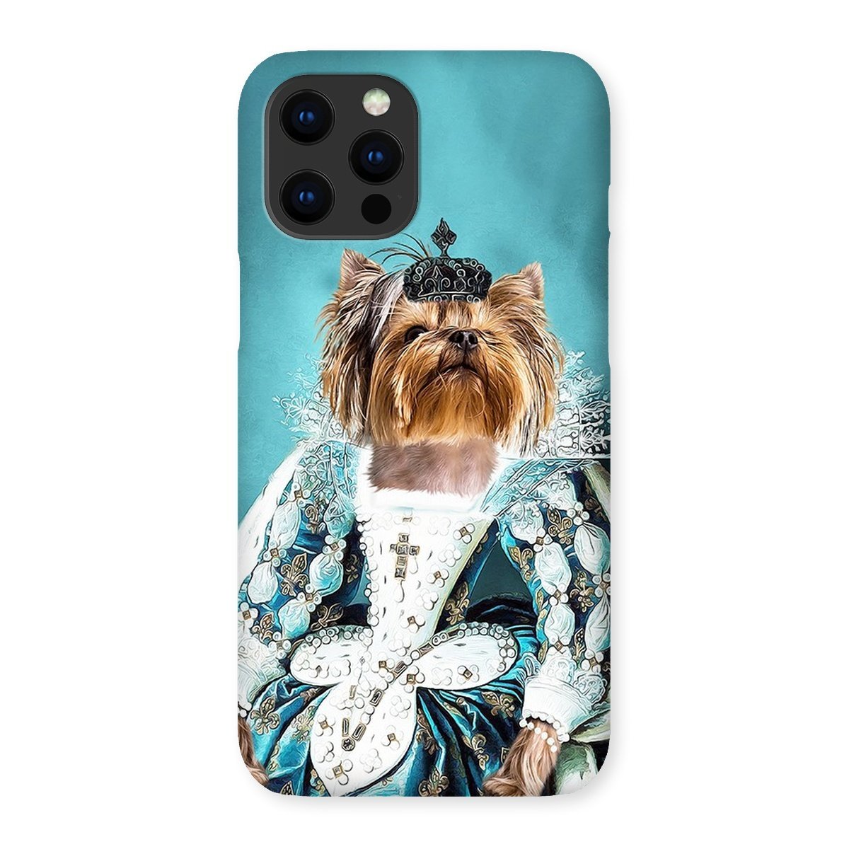Pet Portraits | The Queen Regent: Custom Pet Phone Case | Paw & Glory