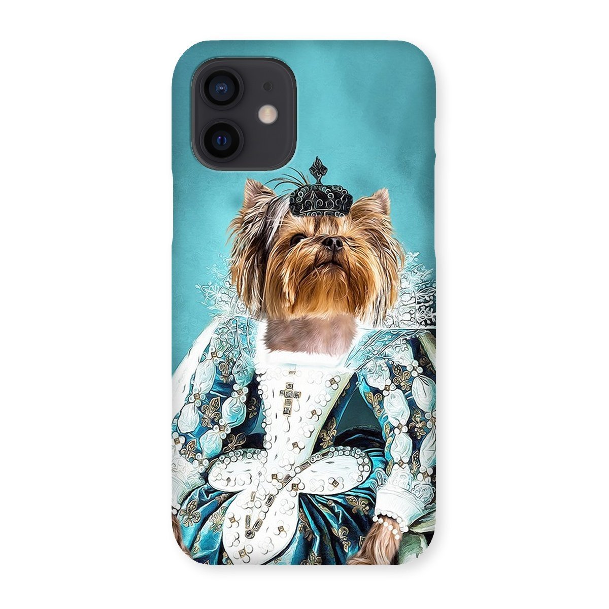 Pet Portraits | The Queen Regent: Custom Pet Phone Case | Paw & Glory