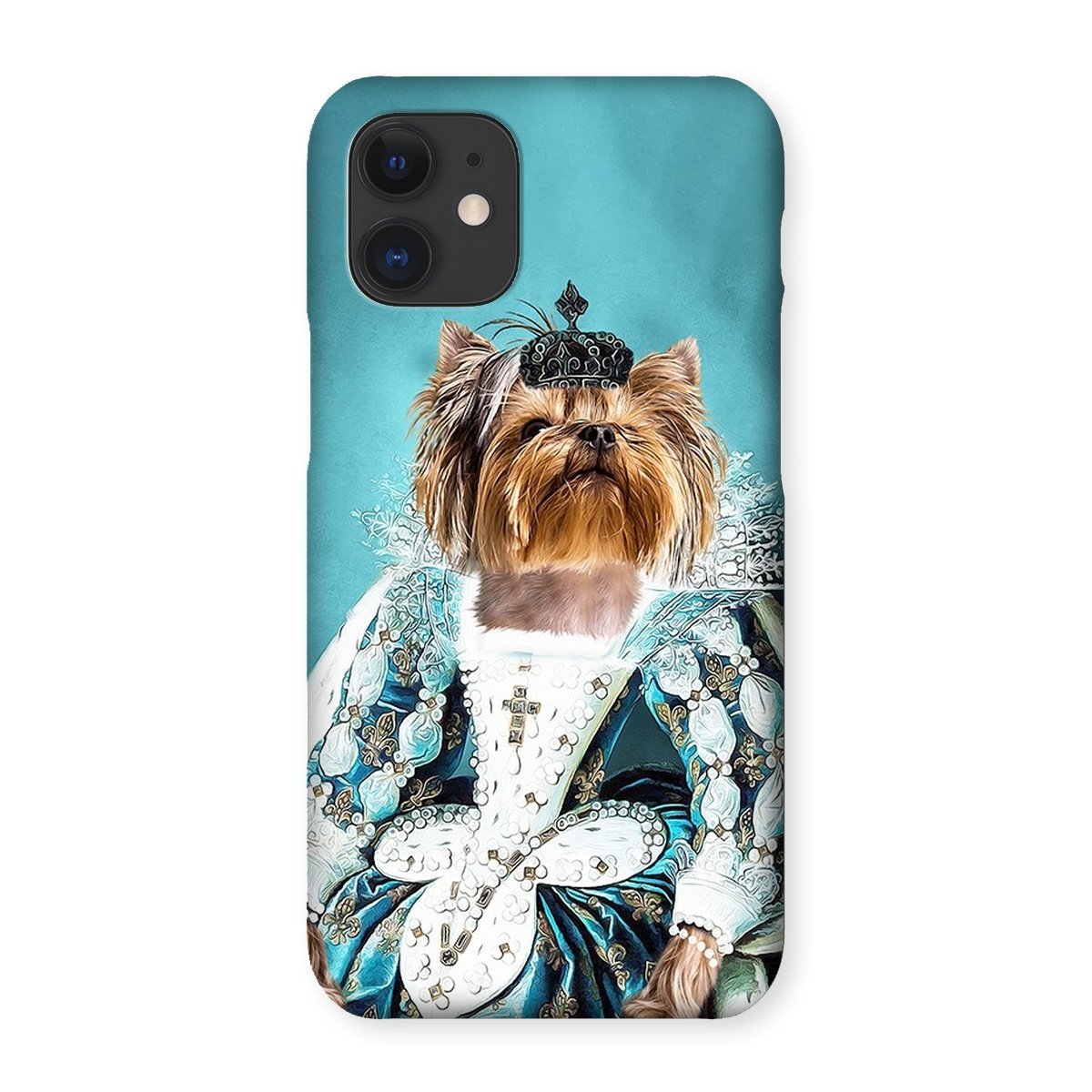 Pet Portraits | The Queen Regent: Custom Pet Phone Case | Paw & Glory