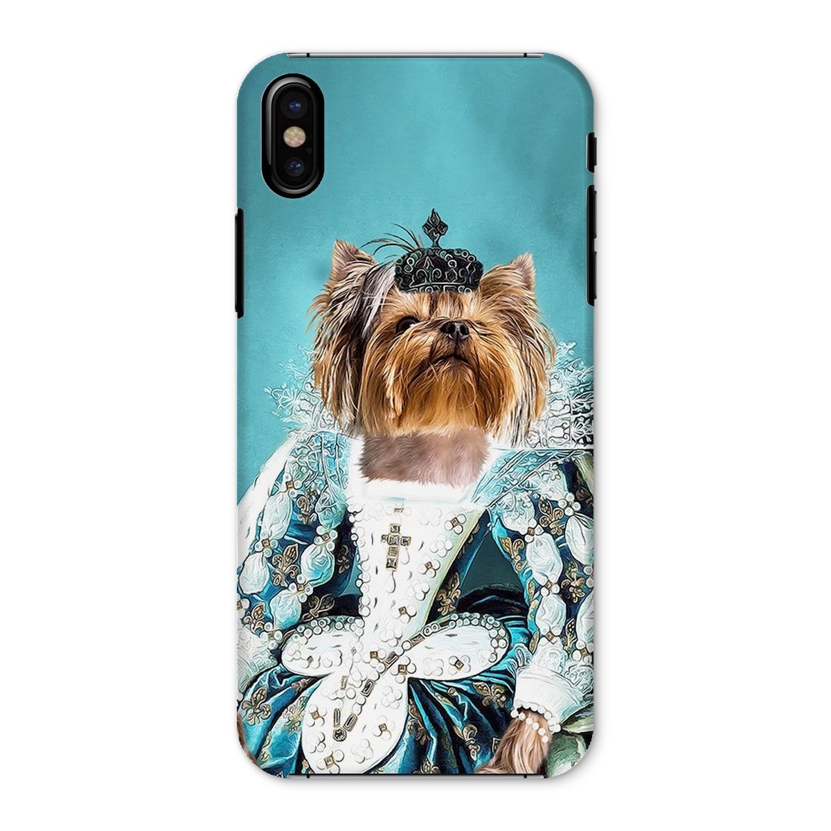 Pet Portraits | The Queen Regent: Custom Pet Phone Case | Paw & Glory