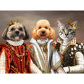 The Queens: Custom Digital Download Pet Portrait