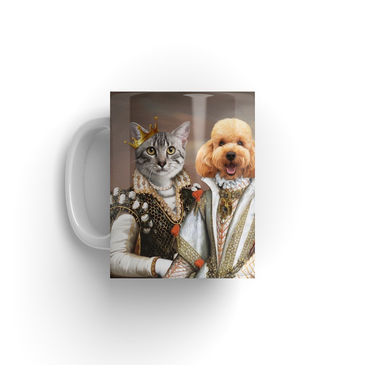 Pet Portraits | The Queens: Custom Pet Coffee Mug | Paw & Glory