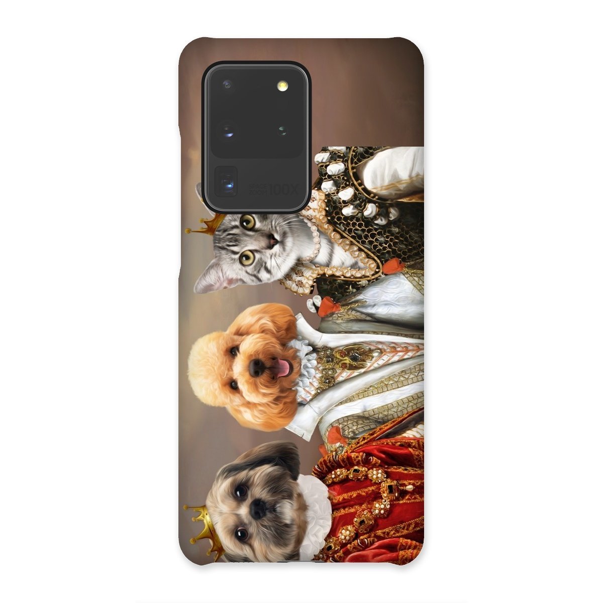 Pet Portraits | The Queens: Custom Pet Phone Case | Paw & Glory