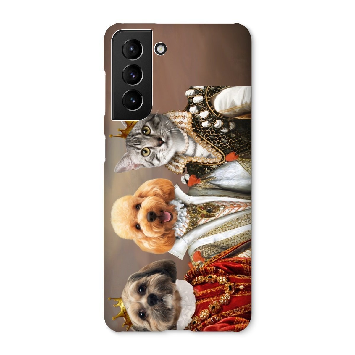 Pet Portraits | The Queens: Custom Pet Phone Case | Paw & Glory