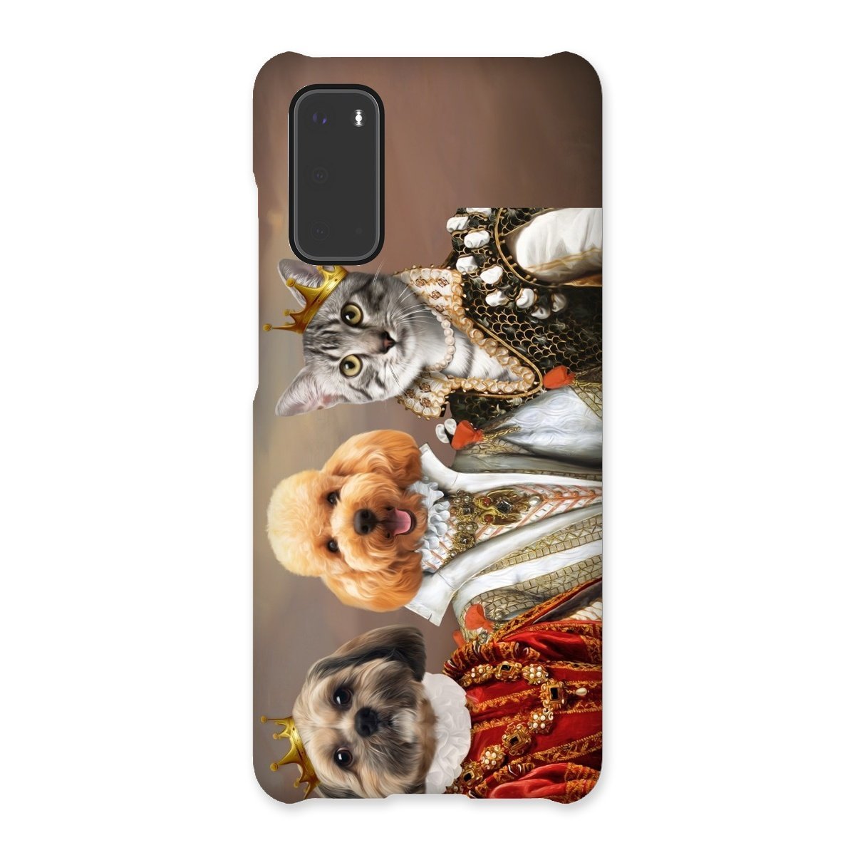 Pet Portraits | The Queens: Custom Pet Phone Case | Paw & Glory
