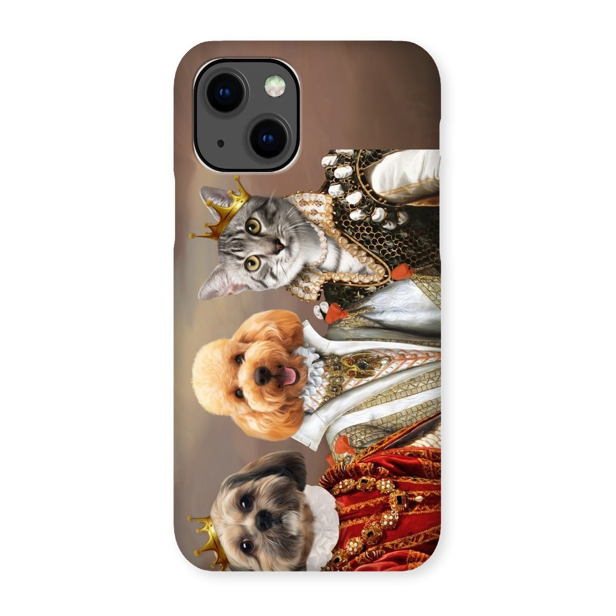Pet Portraits | The Queens: Custom Pet Phone Case | Paw & Glory