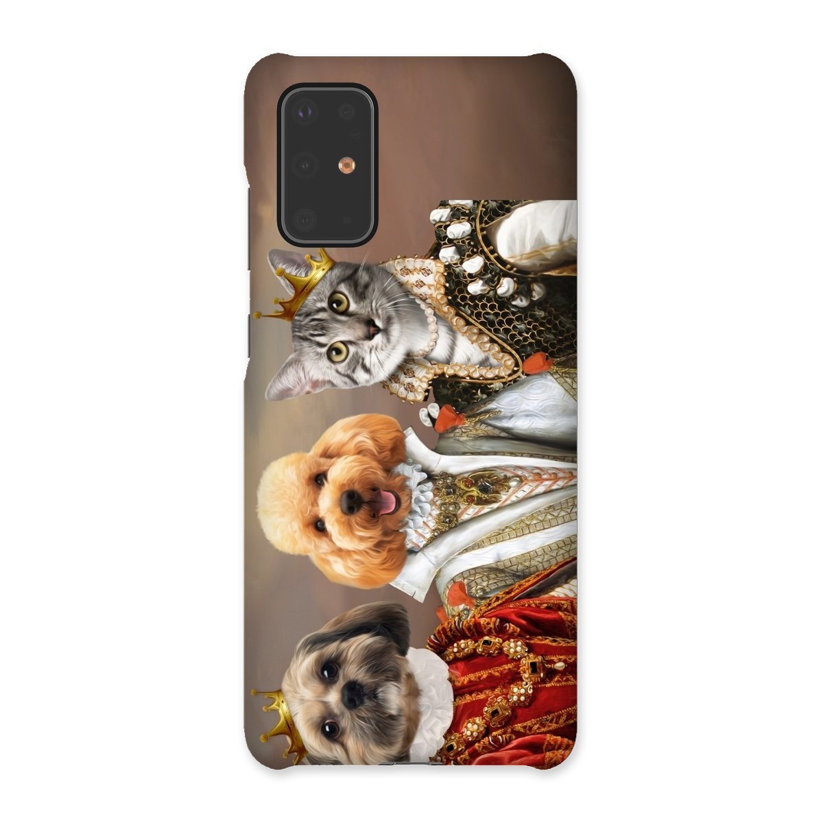 The Queens: Custom Pet Phone Case - Paw & Glory - Dog Portraits - Pet Portraits
