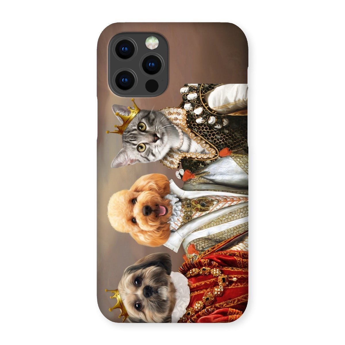 Pet Portraits | The Queens: Custom Pet Phone Case | Paw & Glory