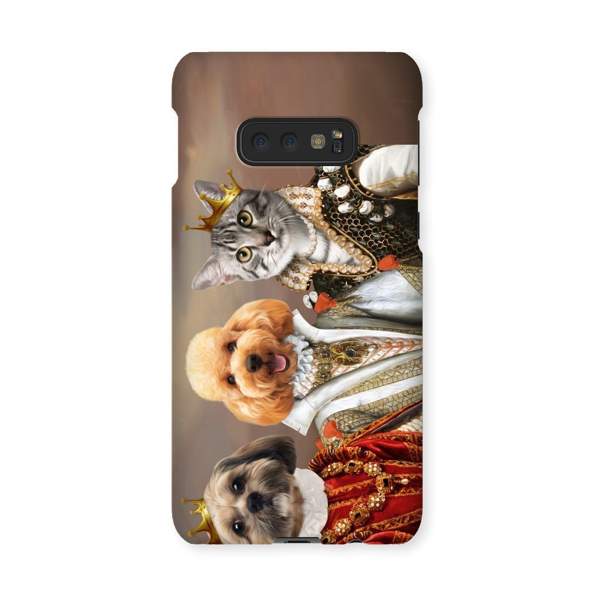 Pet Portraits | The Queens: Custom Pet Phone Case | Paw & Glory