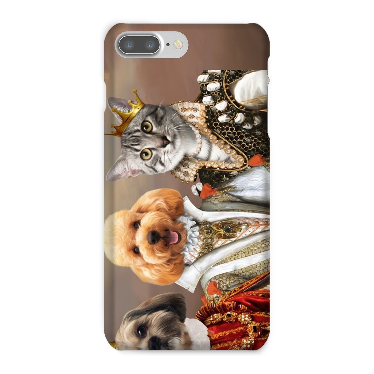 Pet Portraits | The Queens: Custom Pet Phone Case | Paw & Glory