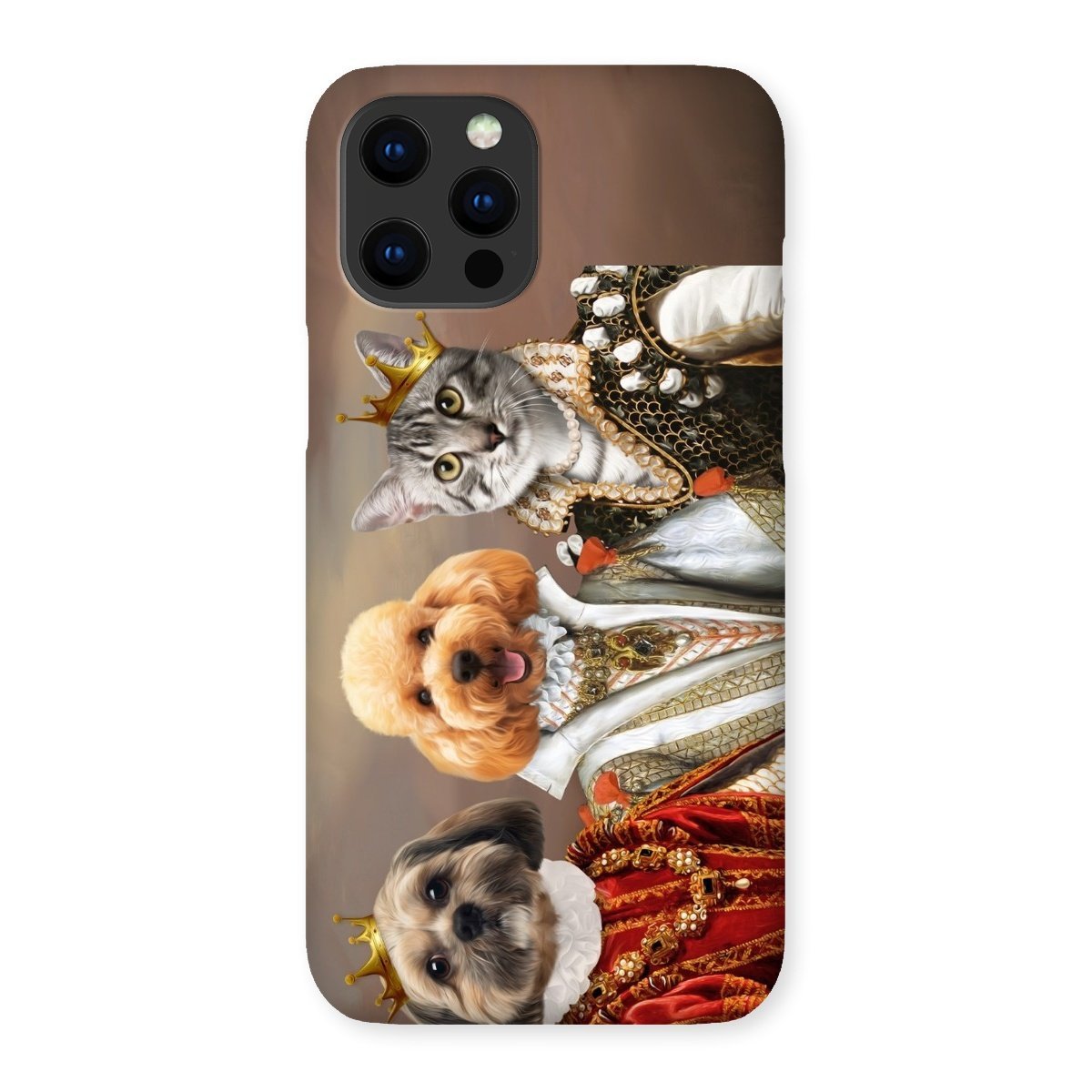 Pet Portraits | The Queens: Custom Pet Phone Case | Paw & Glory