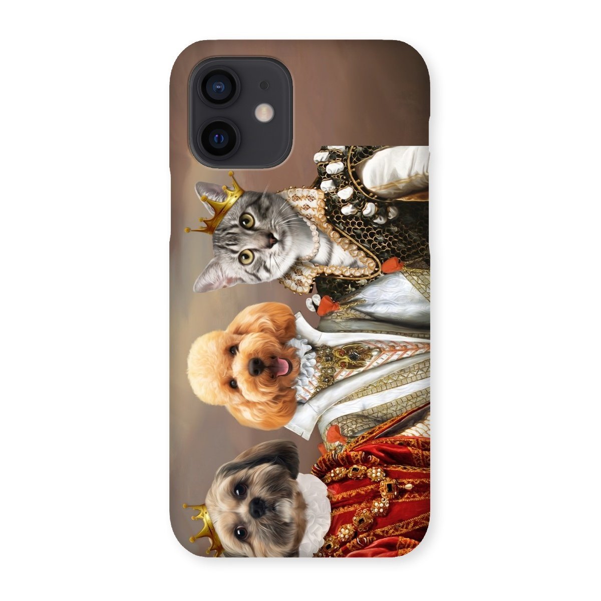 Pet Portraits | The Queens: Custom Pet Phone Case | Paw & Glory