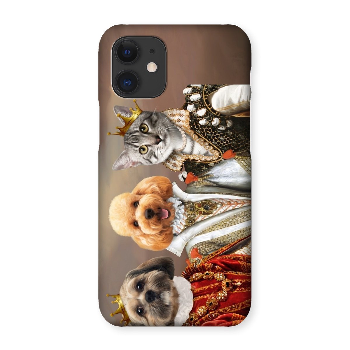 Pet Portraits | The Queens: Custom Pet Phone Case | Paw & Glory