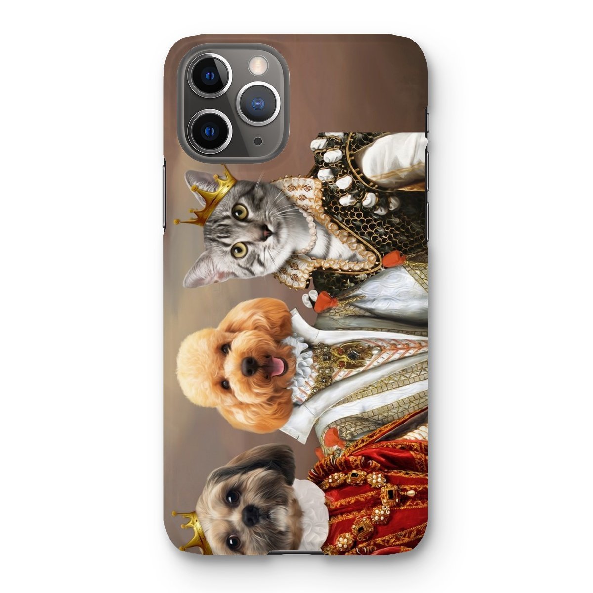 Pet Portraits | The Queens: Custom Pet Phone Case | Paw & Glory