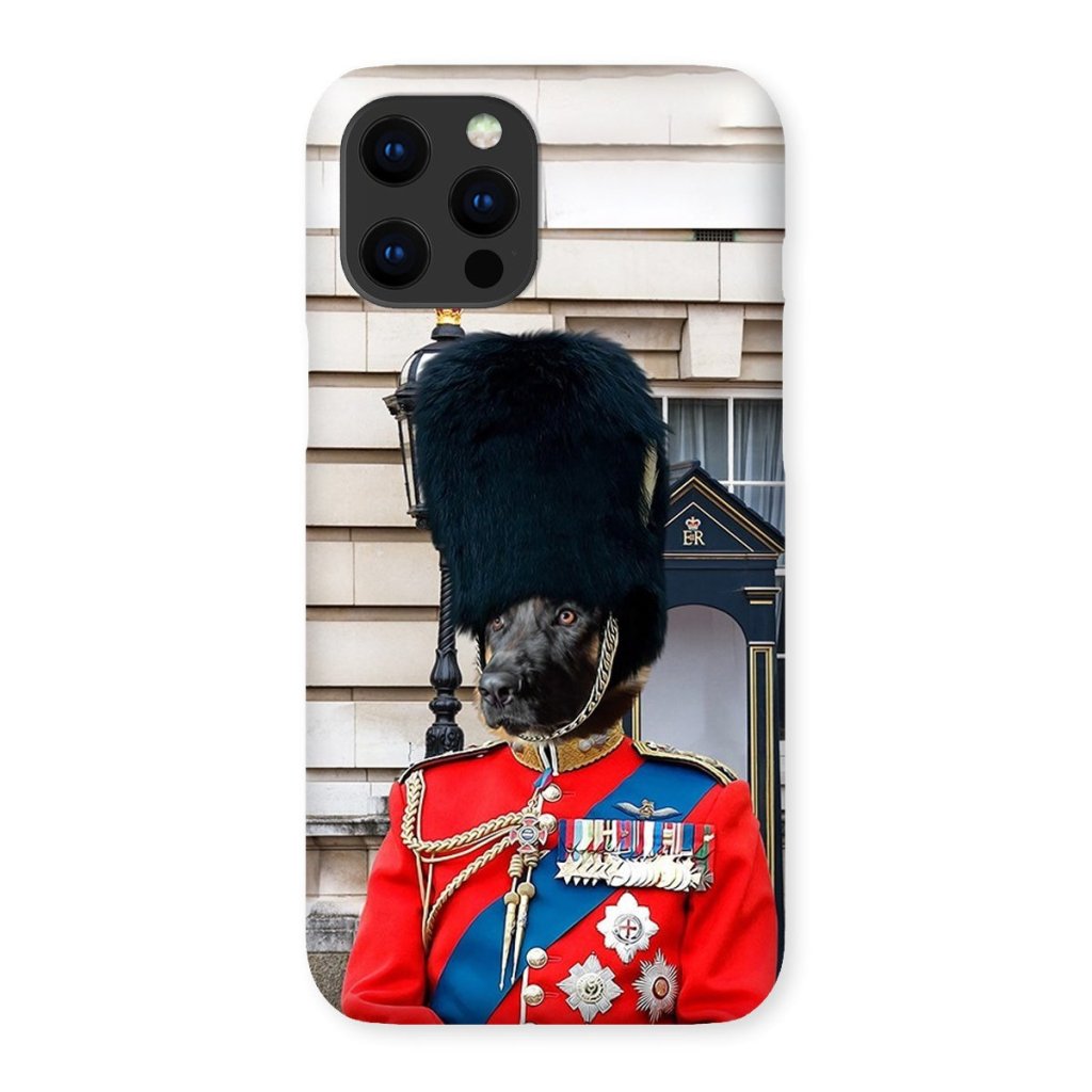 Pet Portraits | The Queens Guard: Custom Pet Phone Case | Paw & Glory