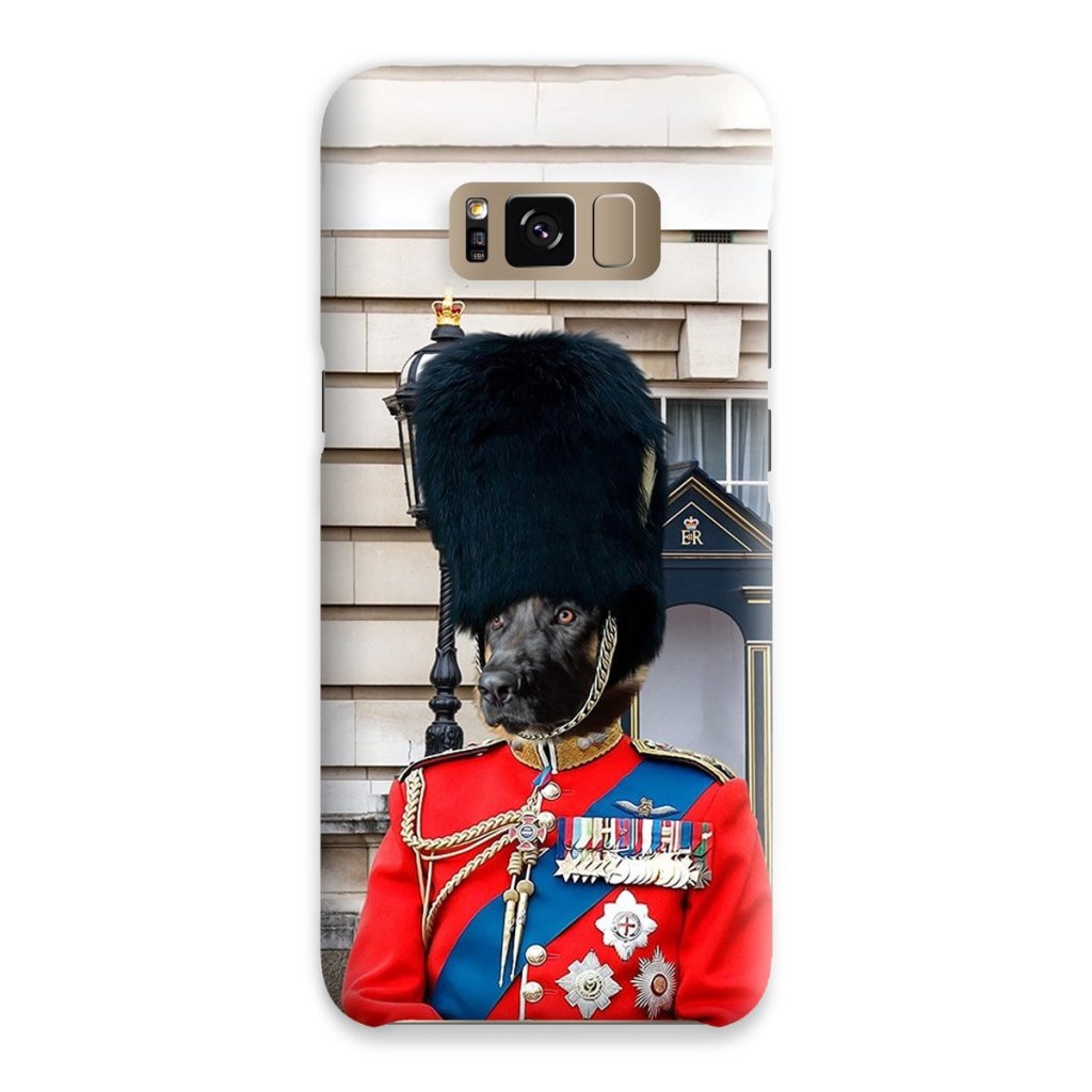 Pet Portraits | The Queens Guard: Custom Pet Phone Case | Paw & Glory