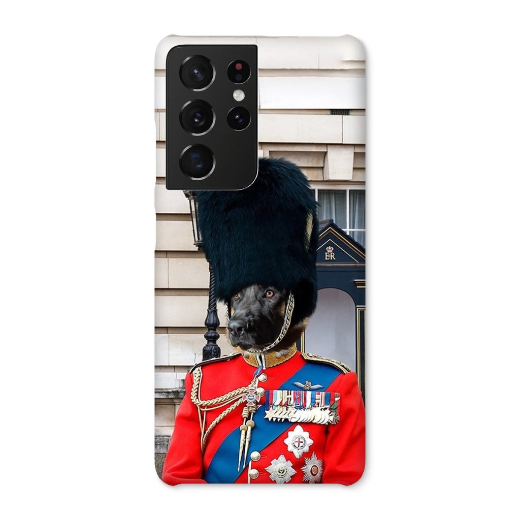 Pet Portraits | The Queens Guard: Custom Pet Phone Case | Paw & Glory