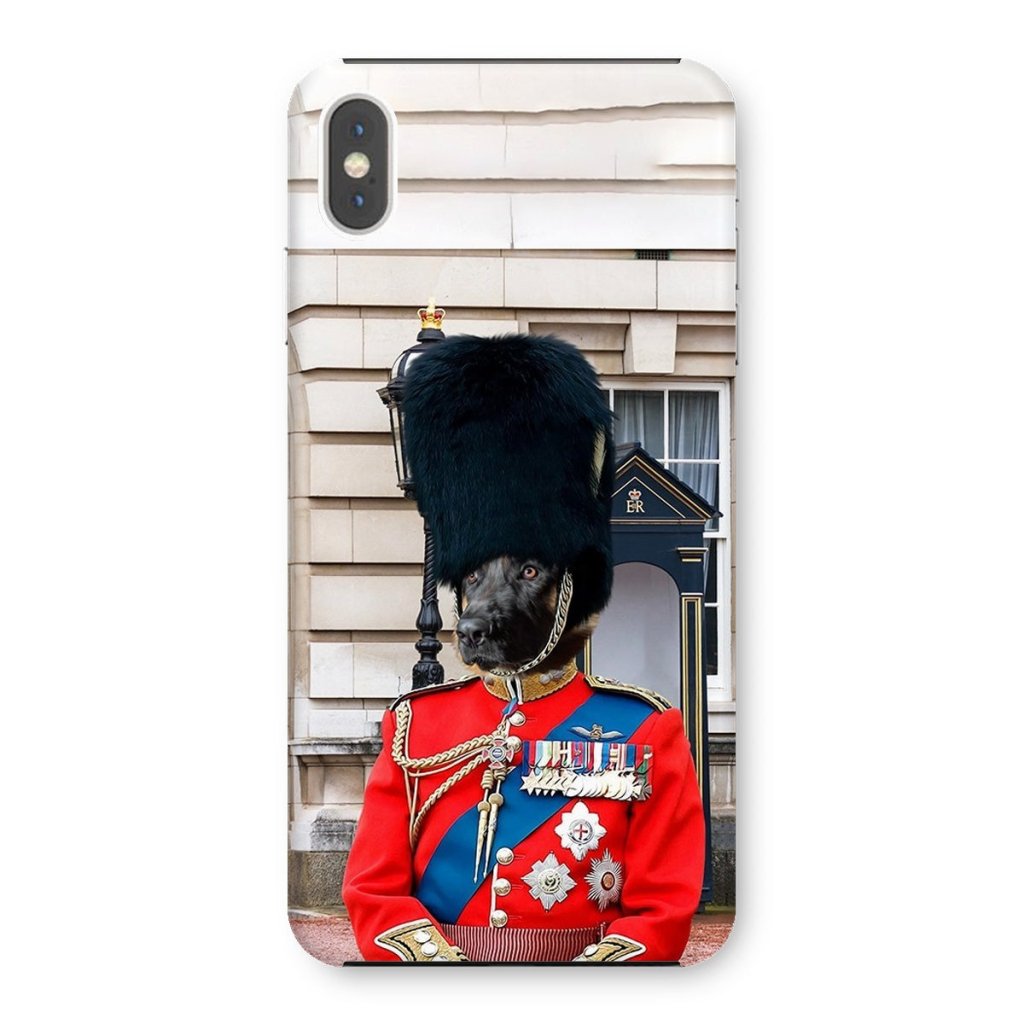 Pet Portraits | The Queens Guard: Custom Pet Phone Case | Paw & Glory