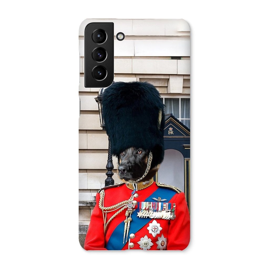Pet Portraits | The Queens Guard: Custom Pet Phone Case | Paw & Glory