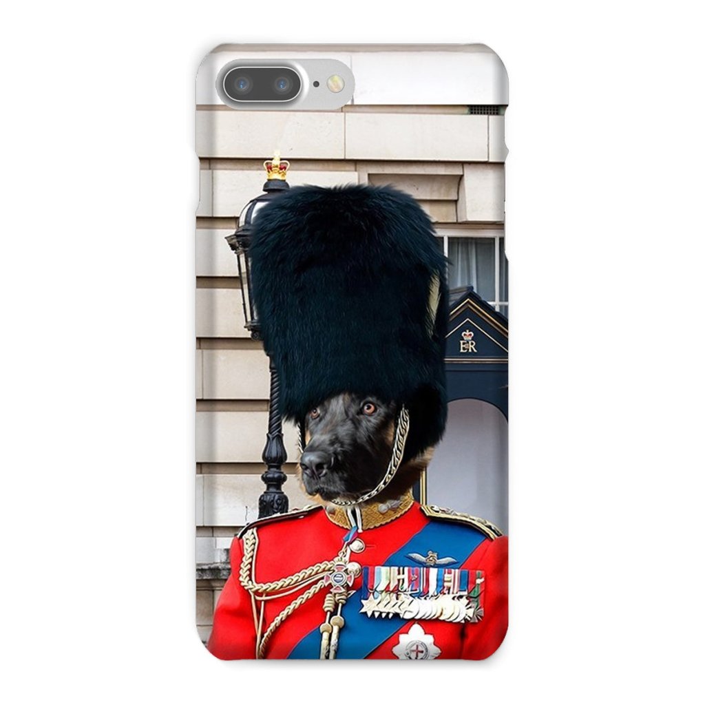 Pet Portraits | The Queens Guard: Custom Pet Phone Case | Paw & Glory