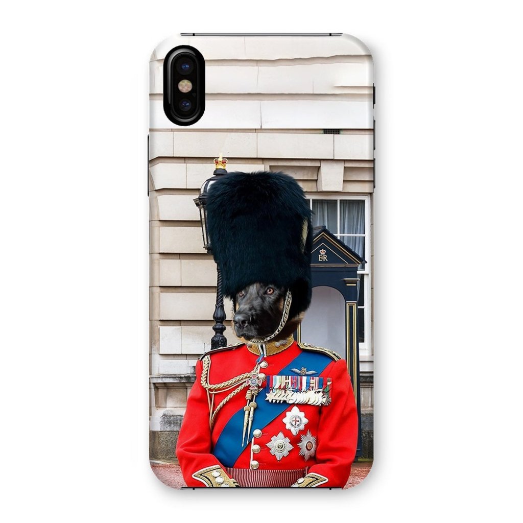 Pet Portraits | The Queens Guard: Custom Pet Phone Case | Paw & Glory
