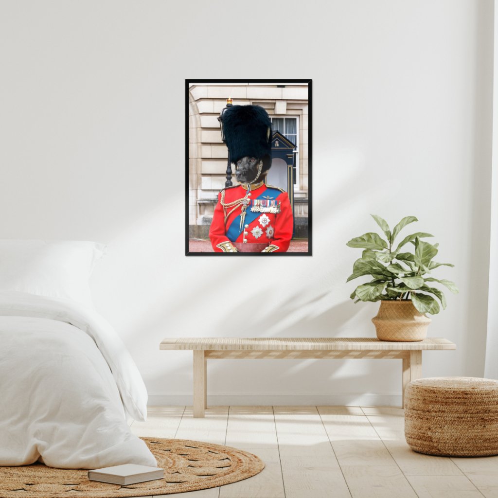 Pet Portraits | The Queens Guard: Custom Pet Portrait | Paw & Glory