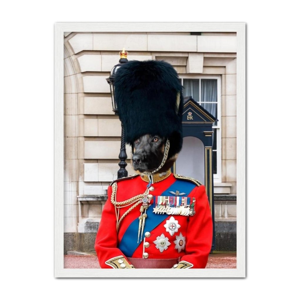 Pet Portraits | The Queens Guard: Custom Pet Portrait | Paw & Glory